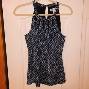 White House Black Market Keyhole Halter Top